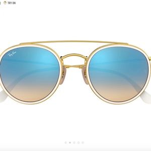 Ray-Ban Round Double Bridge Sunglasses